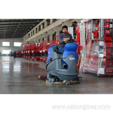 high efficient ride on scrubber in stock used in airport and shopping mall